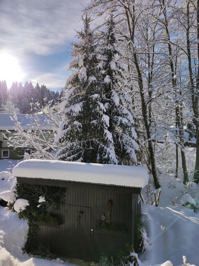 Gaestehaus Walpurga Russbach am Pass Gschütt Buitenkant foto